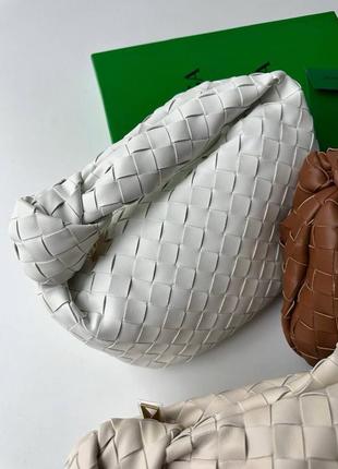 Сумка кожаная в стиле bottega veneta ботега венета7 фото