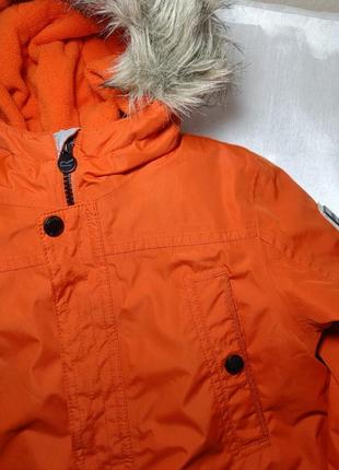 Мембранная куртка regatta. выполнена с мембраной isotex 5000.
парка. куртка оранжевая. фирменная куртка.3 фото