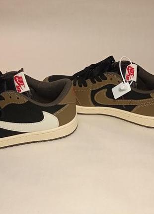 Кроссовки nike air jordan travis scott mocha