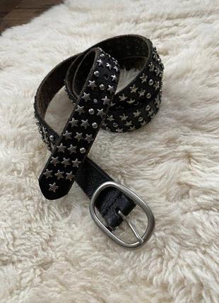 Кожаный ремень от итальянского бренда cowboy belt9 фото