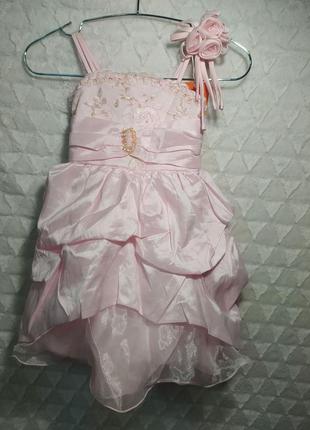 Нарядное платье nimble kids 2-3 года