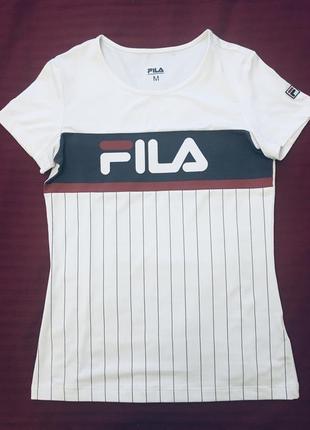 Спортивная футболка fila с сетчатыми вставками4 фото