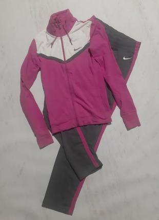 Спортивный костюм серо-розовый nike, размер xs-s. — цена 550 грн в каталоге Спортивные  костюмы ✓ Купить женские вещи по доступной цене на Шафе | Украина #36402437