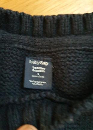 Светр на хлопчика gap 4 р 104 см zara next hm4 фото