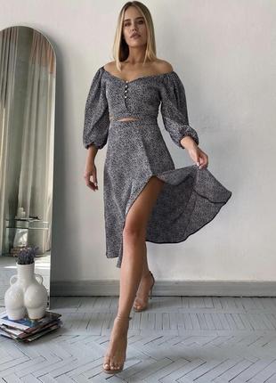 Платье костюм украинского бренда karamel-lux4 фото