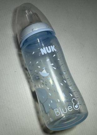 Пляшка для годування nuk, germany, anti-colic, 300 мл, як нова!
