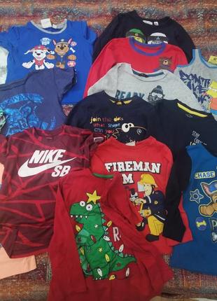 Набор футболки, лонгсливы, щенячий патруль, paw patrol nike, h&m