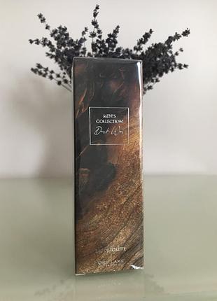 (запаковані) туалетна вода men's collection dark wood