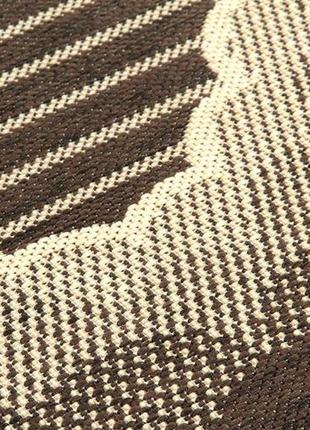 Килимок придверний karat flex 19162/91 50x80 см напівкруглий коричневий