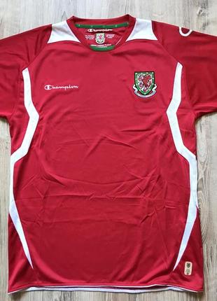 Мужская винтажная футбольная джерси champion fc wales