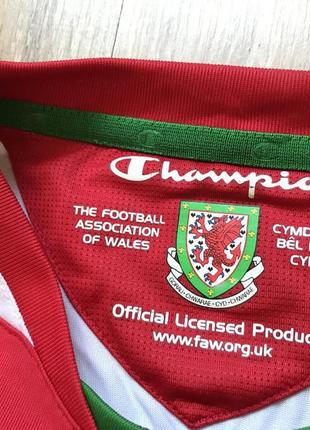 Чоловіча вінтажна футбольна джерсі champion fc wales4 фото