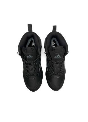 Высокие зимние мужские кроссовки с мехом в стиле adidas terrex  🆕 зимние ботинки адидас8 фото
