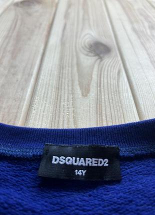 Свитшот dsquared2 14y с большим логотипом из новых коллекций3 фото