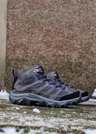 Мужские ботинки merrell moab 3 mid gore-tex j035789 оригинал.4 фото