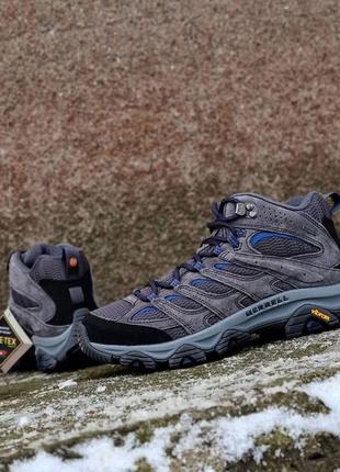 Мужские ботинки merrell moab 3 mid gore-tex j035789 оригинал.3 фото