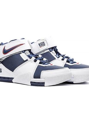 Мужские кроссовки nike zoom lebron ii разноцветный 42.5 (7ddr0826-100 42.5)