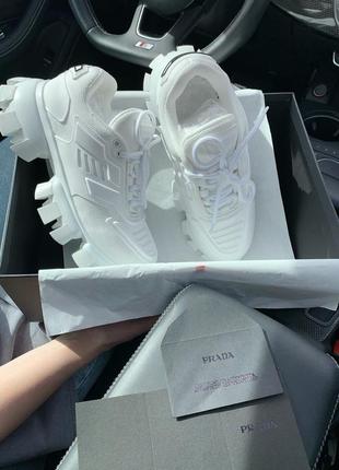 Кросівки prada cloudbust white кросівки3 фото