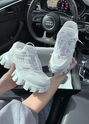 Кросівки prada cloudbust white кросівки