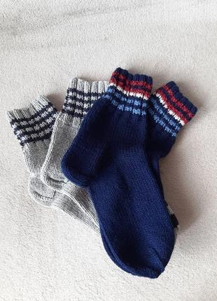 Носки, шкарпетки в'язані - комплект, набір, набор