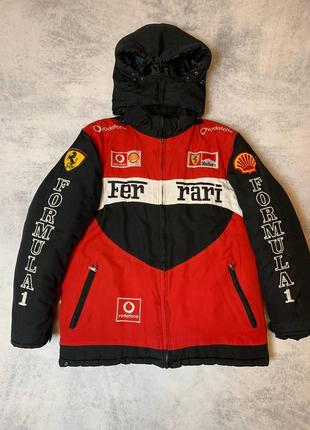 Ferrari marlboro винтажная мужская куртка1 фото