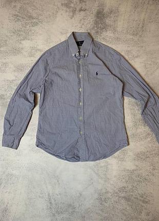 Polo ralph lauren мужская рубашка в клетку
