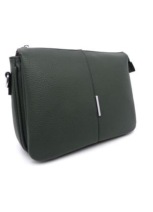 Женская сумка через плечо зелёная 11589901