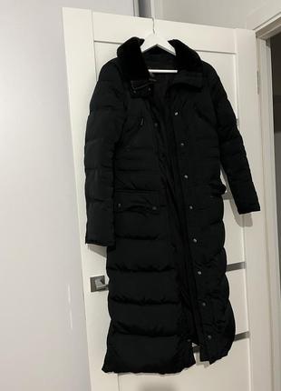 Акція! zara пуховик довгий