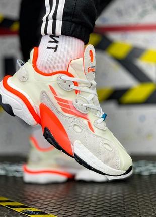 Adidas torsion x grey beige white orange