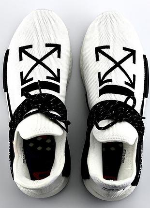 Adidas nmd off-white white black 2