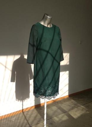 Плаття нарядне з мереживом3 фото