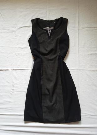 Сарафан классический миди женский черный размер m l платье карандаш приталенное платье карандаш мышки платье праздничное силуэтное по фигуре