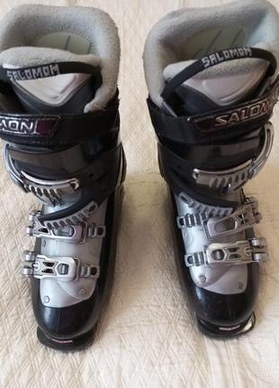 Ботинки лыжные salomon6 фото