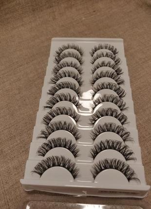 Набір накладних вій 10 пар