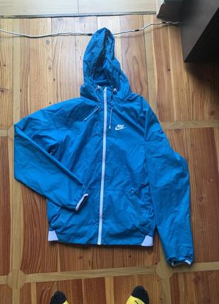 Ветровка nike tech tleece nylon (точ флис )