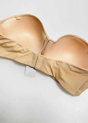 Бюст бежевий без брительок4 фото