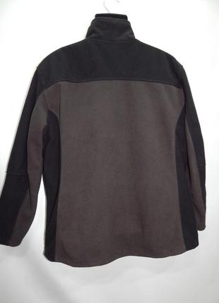 Мужская теплая флисовая кофта-куртка shamp р.52-54 033fmk (только в указанном размере, только 1 шт)4 фото
