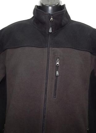 Чоловіча тепла флісова кофта-куртка shamp р.52-54 033fmk (тільки в зазначеному розмірі, тільки 1 шт.)2 фото