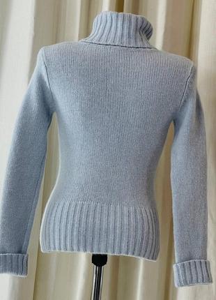 Шикарний теплий шерстяний светр з ангорою2 фото