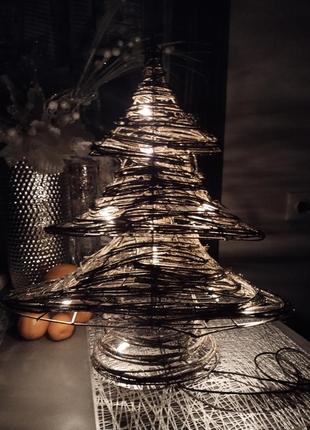 Елка светильник декор новогодний ялинка4 фото
