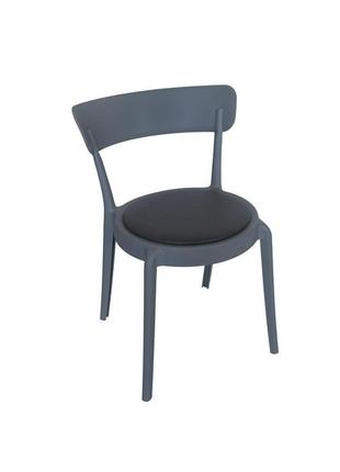 Сірий стілець інтарсіо avila пластиковий