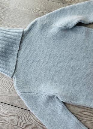Шикарний теплий шерстяний светр з ангорою8 фото