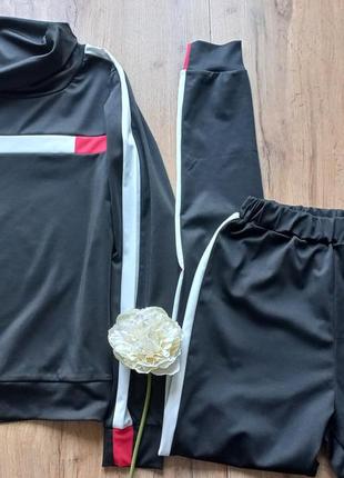 Shein  спортивный прогулочный костюм кофта+штаны s-размер  новый7 фото