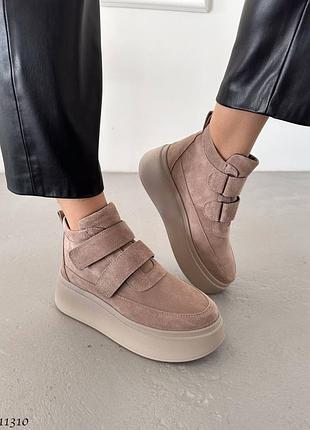 Зимові кеди на липучках