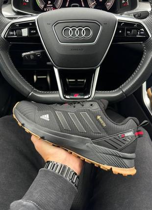 Теплые мужские кроссовки на флисе в стиле adidas terrex 🆕 зимние кроссовки адидас