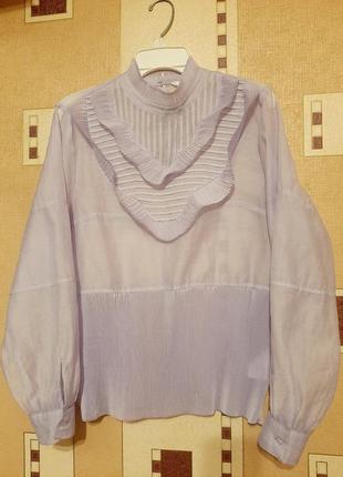 Блуза из органзы h&amp;m3 фото