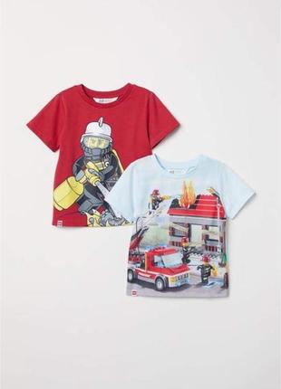 Футболка . бренд h&m . lego