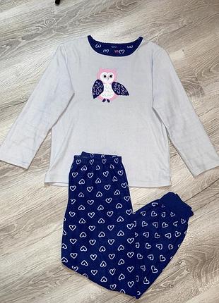 Флисовая пижама на девочку или мальчика 8-10р yd