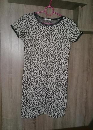 Платье estasi женское с леопардовым принтом 464 фото