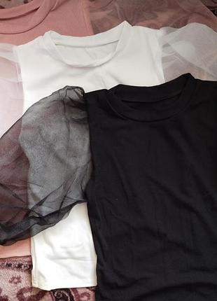 Блузка рубчик