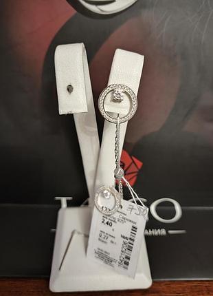 Сережки срібні